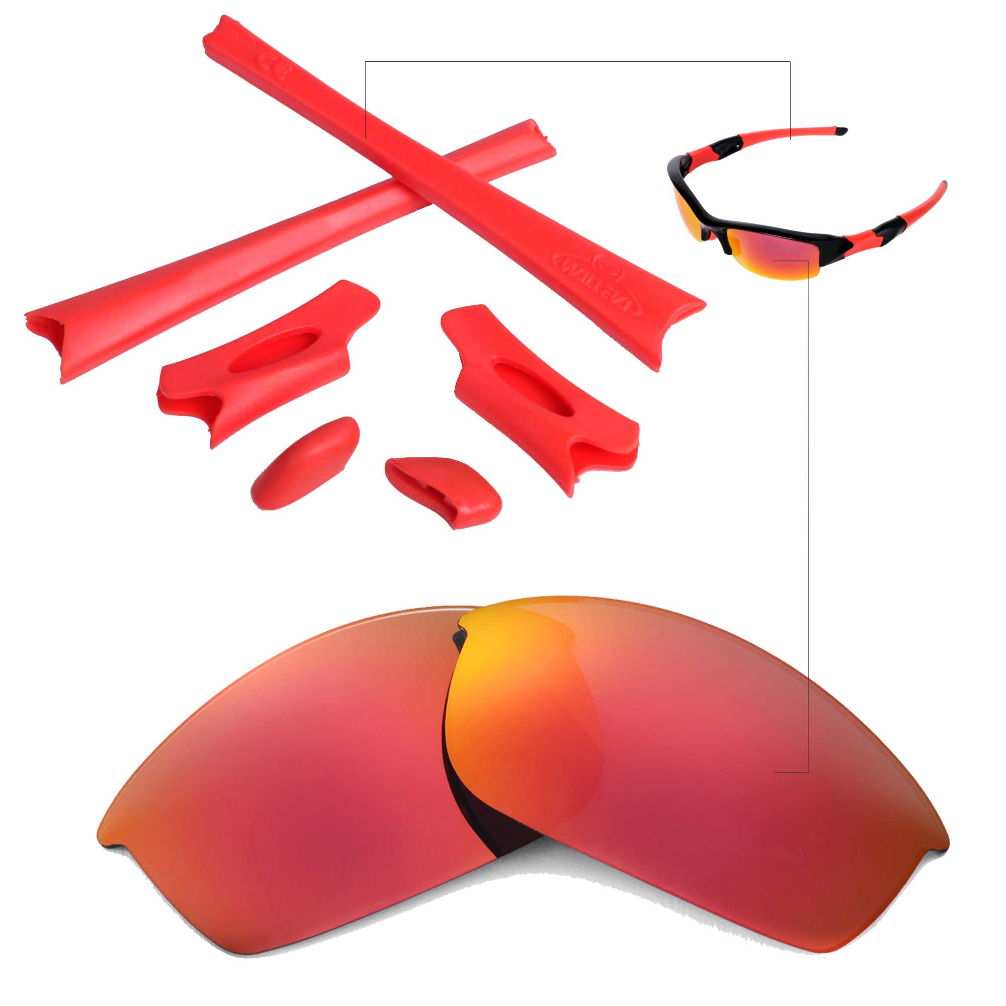 oakley flak jacket lenses and rubber kit oakley flak jacket lenses and rubber kit